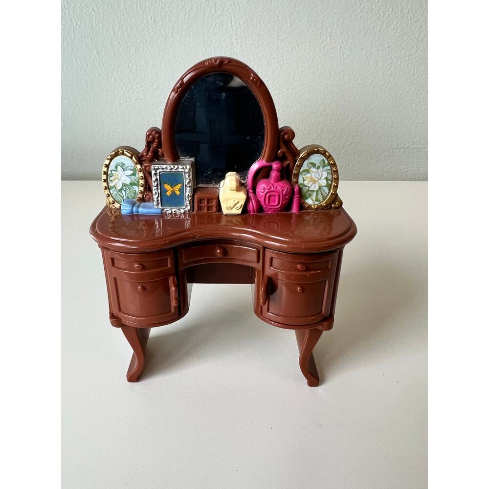 Loving Family Bedroom Dresser Vanity Dollhouse 2005 Fisher-Price